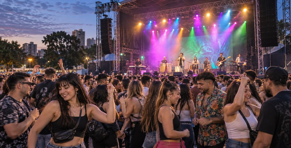 Buenos Aires Cumbia vuelve al Estadio Obras con música en vivo y una celebración al aire libre por la llegada de la primavera.