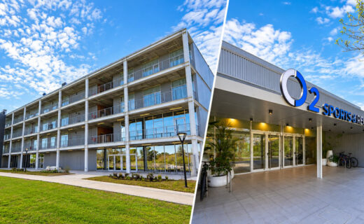 El nuevo centro de rehabilitación y el hotel del Parque Olímpico de Villa Soldati, dos servicios incorporados al complejo deportivo porteño.