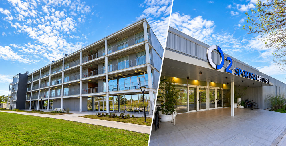 El nuevo centro de rehabilitación y el hotel del Parque Olímpico de Villa Soldati, dos servicios incorporados al complejo deportivo porteño.