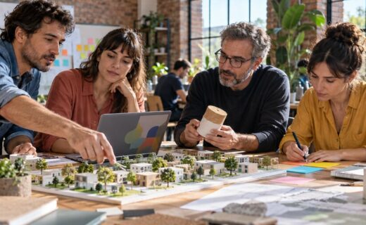 Emprendedores desarrollan un proyecto urbano y sustentable para el sur porteño en un espacio colaborativo.