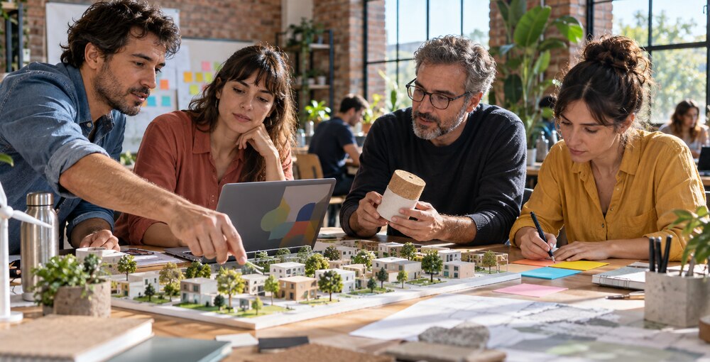 Emprendedores desarrollan un proyecto urbano y sustentable para el sur porteño en un espacio colaborativo.