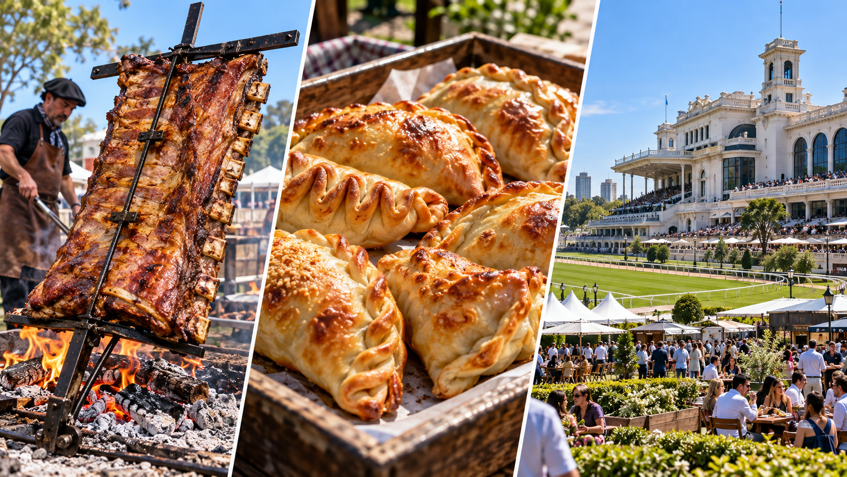 Asado y empanadas serán protagonistas del festival gastronómico anunciado en Palermo.