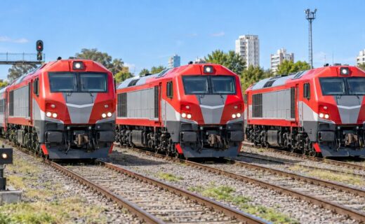 El tren San Martín incorpora tres nuevas locomotoras para reforzar el servicio ferroviario y mejorar la conexión de los pasajeros entre CABA y el conurbano.