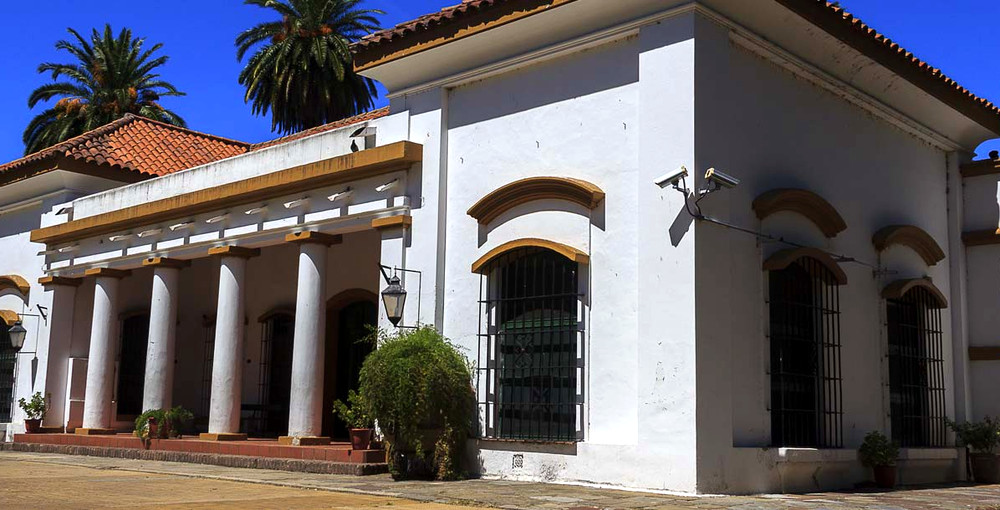 Fachada del Museo Histórico Cornelio de Saavedra, sede de la visita guiada sobre la ballena franca austral.