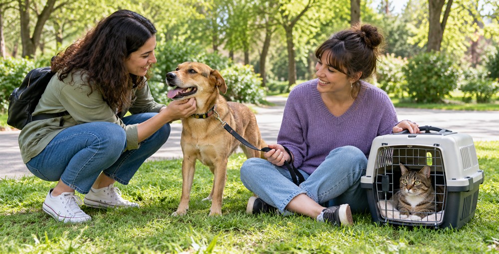 Jornada de adopción responsable de perros y gatos en Plaza Primero de Mayo, Balvanera, este sábado 3 de octubre, con organizaciones rescatistas y recepción de donaciones.