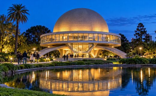 Madre noche reúne música popular argentina, divulgación astronómica y proyecciones inmersivas bajo la cúpula del Planetario Galileo Galilei, en Palermo.