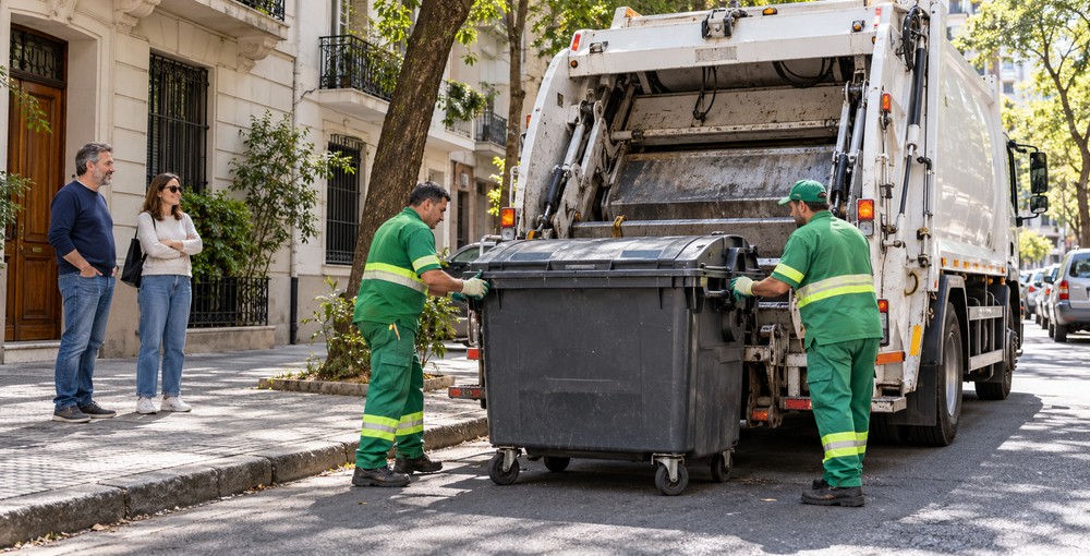 Recolección de basura en CABA: la Ciudad propone vincular parte del pago a las empresas de higiene urbana con la calidad del servicio y la evaluación de los vecinos.