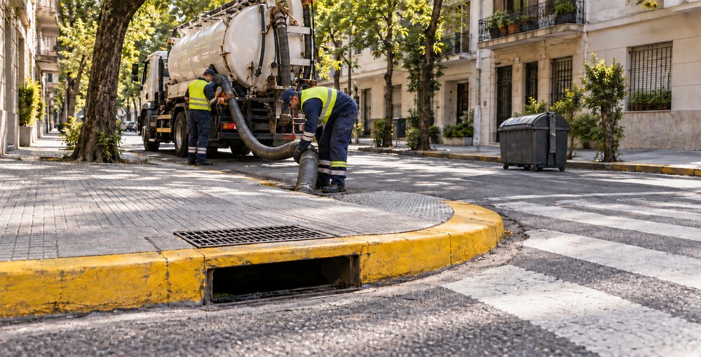 Cuidado de los sumideros, respeto de los cordones amarillos y uso adecuado de los contenedores para facilitar la limpieza y el drenaje en Buenos Aires.